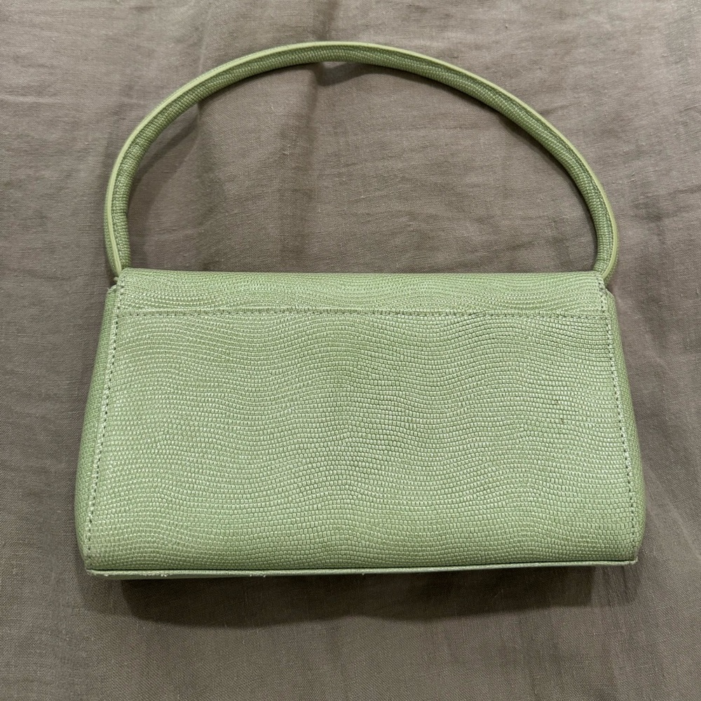 Little Liffner Green Baguette Bag - Picture 3 of 6